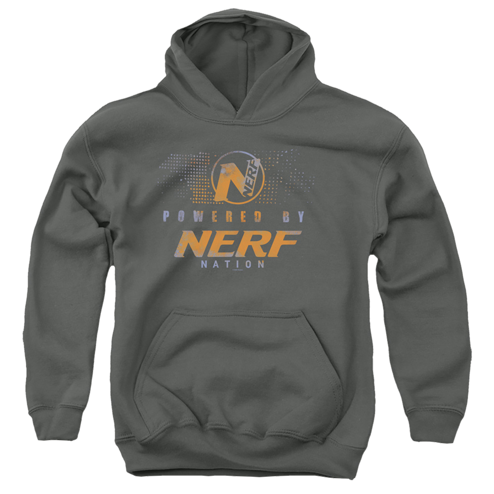 Nerf Powered By Nerf Nation - Youth Hoodie Youth Hoodie (Ages 8-12) Nerf   