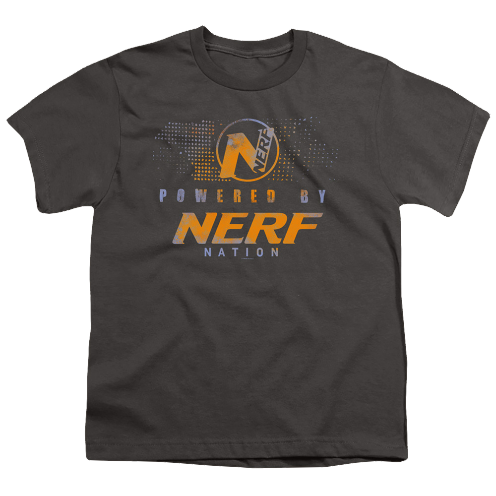 Nerf Powered By Nerf Nation- Youth T-Shirt Youth T-Shirt (Ages 8-12) Nerf   