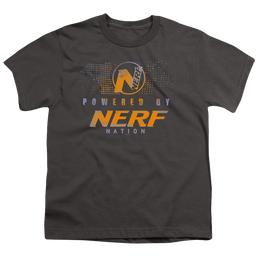 Nerf Powered By Nerf Nation- Youth T-Shirt Youth T-Shirt (Ages 8-12) Nerf   