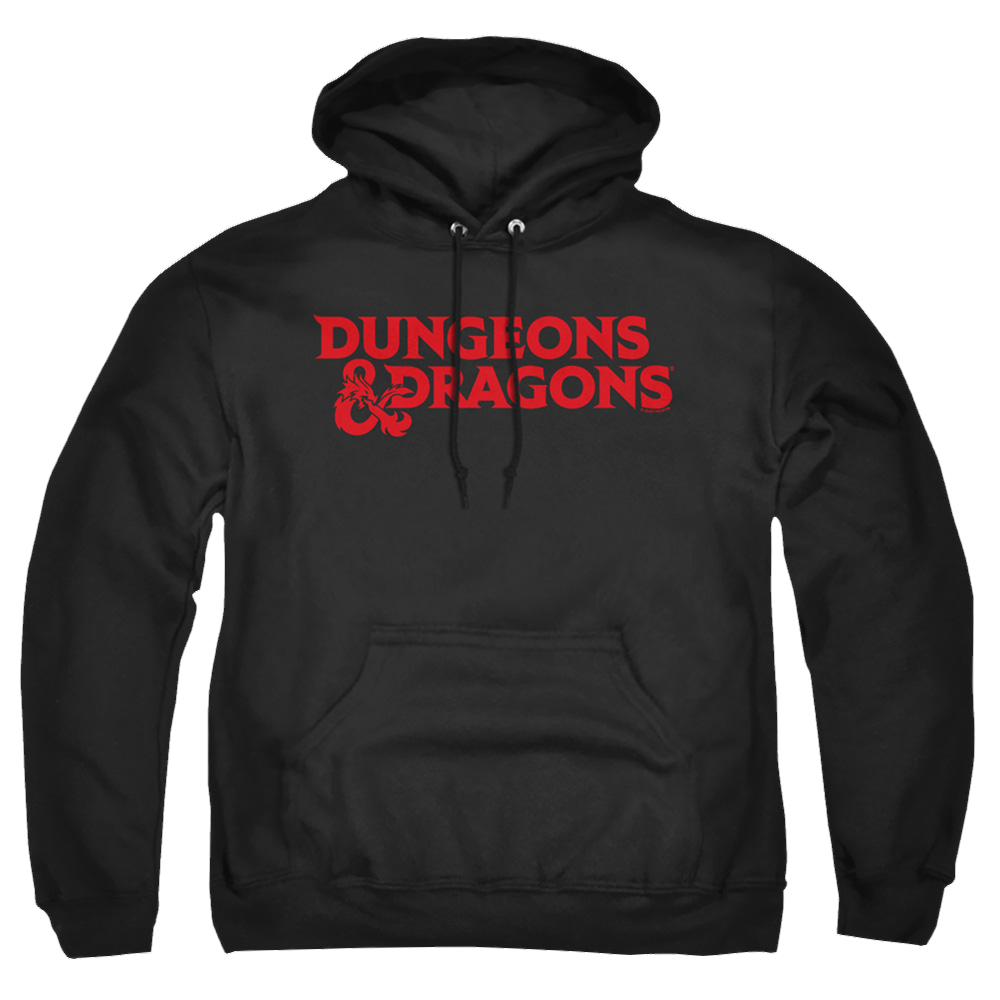 Dungeons & Dragons Type Logo - Pullover Hoodie Pullover Hoodie Dungeons & Dragons   