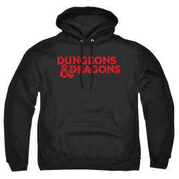 Dungeons & Dragons Type Logo - Pullover Hoodie Pullover Hoodie Dungeons & Dragons   