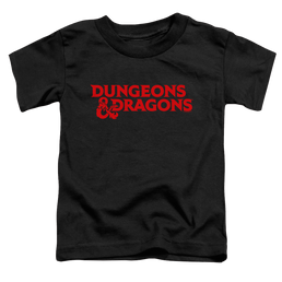 Dungeons & Dragons Type Logo - Toddler T-Shirt Toddler T-Shirt Dungeons & Dragons   