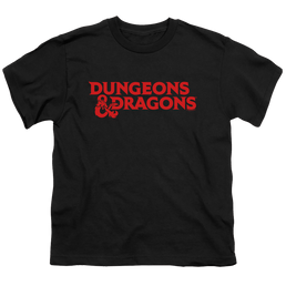 Dungeons & Dragons Type Logo - Youth T-Shirt Youth T-Shirt (Ages 8-12) Dungeons & Dragons   