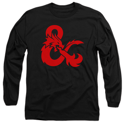 Dungeons & Dragons Ampersand Logo - Men's Long Sleeve T-Shirt Men's Long Sleeve T-Shirt Dungeons & Dragons   