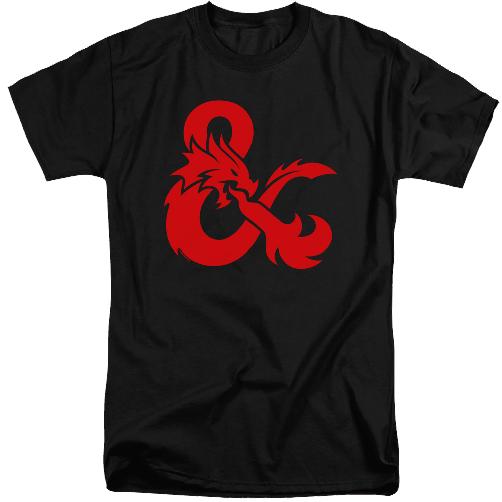 Dungeons & Dragons Ampersand Logo - Men's Tall Fit T-Shirt Men's Tall Fit T-Shirt Dungeons & Dragons   