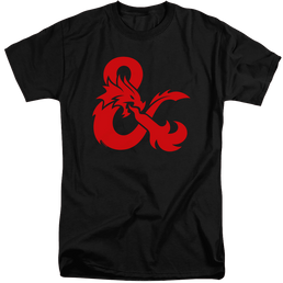 Dungeons & Dragons Ampersand Logo - Men's Tall Fit T-Shirt Men's Tall Fit T-Shirt Dungeons & Dragons   