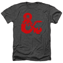 Dungeons & Dragons Ampersand Logo - Men's Heather T-Shirt Men's Heather T-Shirt Dungeons & Dragons   