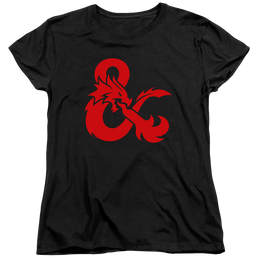 Dungeons & Dragons Ampersand Logo - Women's T-Shirt Women's T-Shirt Dungeons & Dragons   