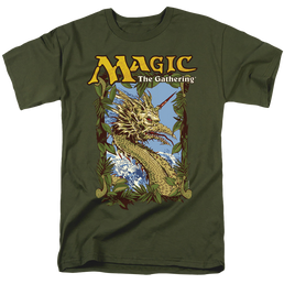 Magic the Gathering Mirage Deck Art - Men's Regular Fit T-Shirt Men's Regular Fit T-Shirt Magic the Gathering   