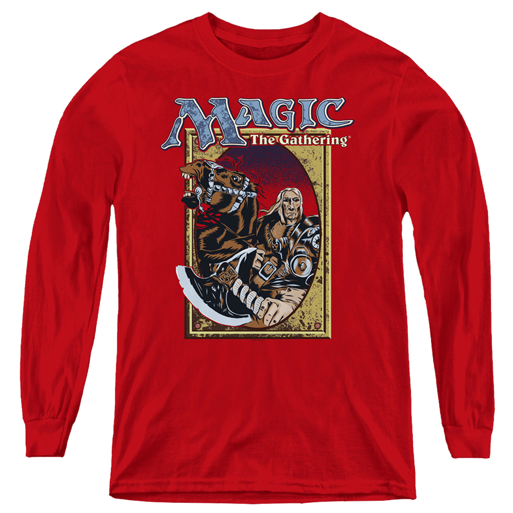 Magic the Gathering Fifth Edition Deck Art - Youth Long Sleeve T-Shirt Youth Long Sleeve T-Shirt Magic the Gathering   