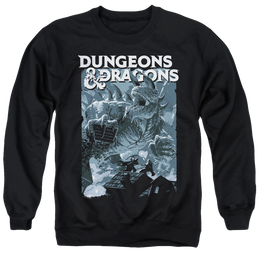 Dungeons & Dragons Tarrasque - Men's Crewneck Sweatshirt Men's Crewneck Sweatshirt Dungeons & Dragons   