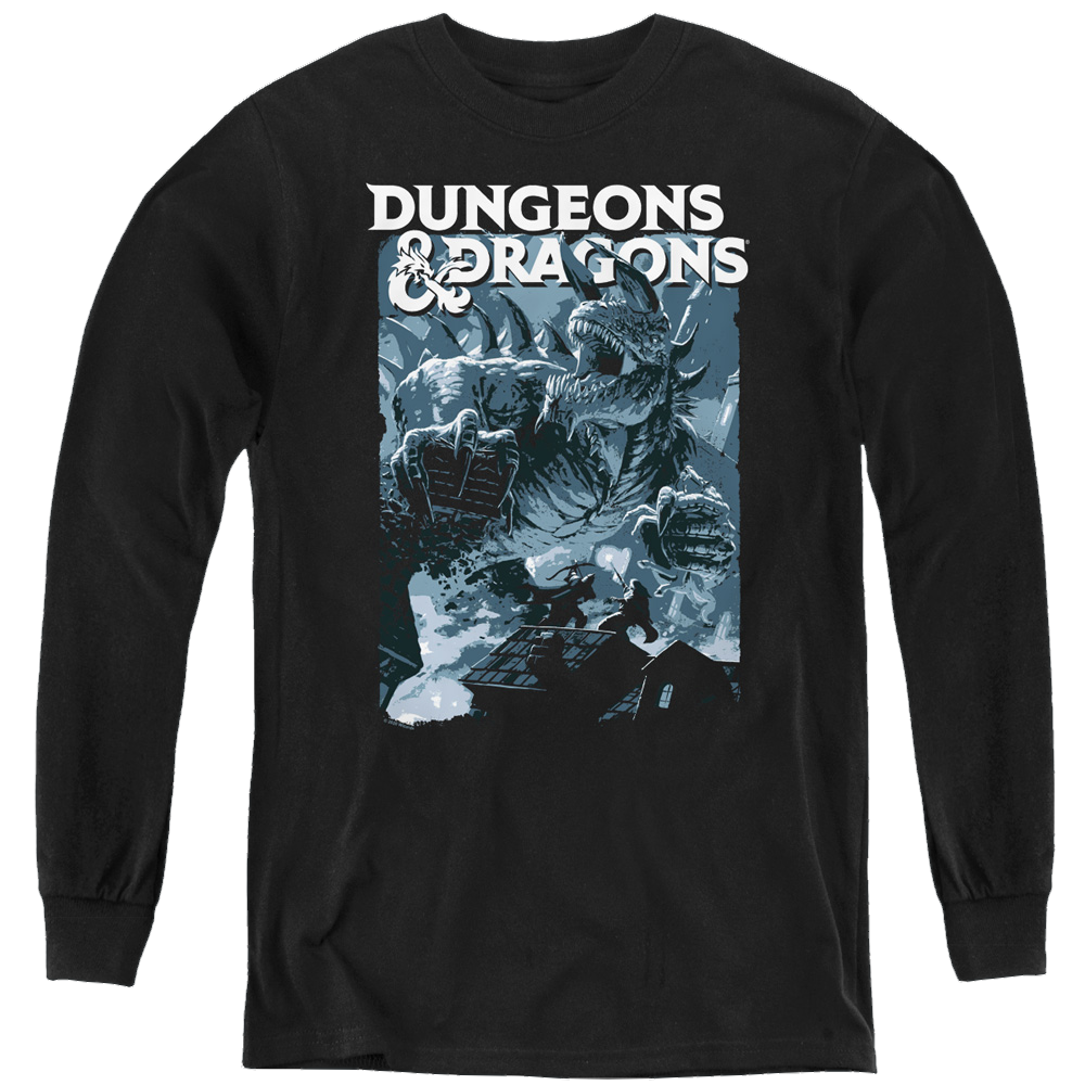 Dungeons & Dragons Tarrasque - Youth Long Sleeve T-Shirt Youth Long Sleeve T-Shirt Dungeons & Dragons   