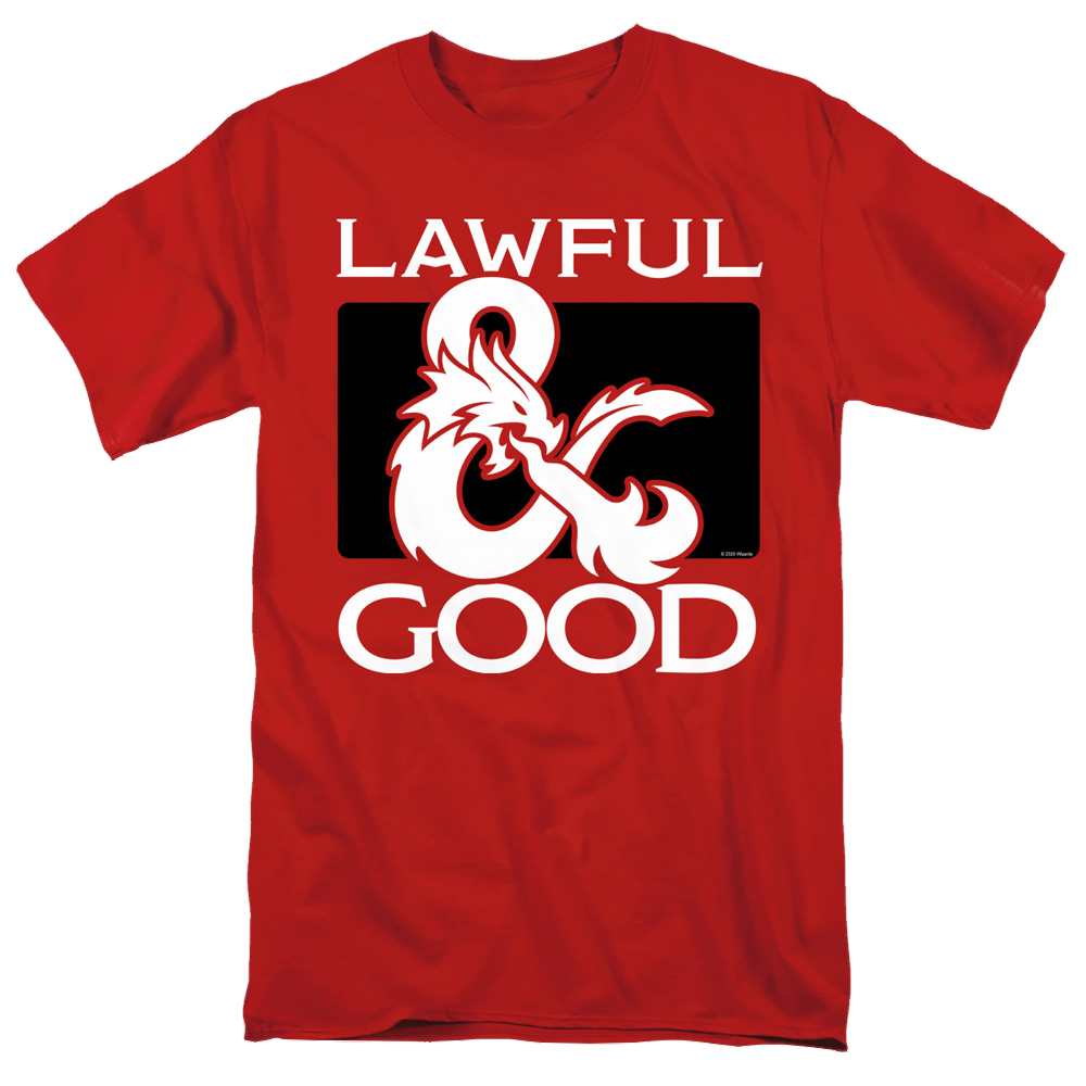 Dungeons & Dragons Lawful Good - Men's Regular Fit T-Shirt Men's Regular Fit T-Shirt Dungeons & Dragons   