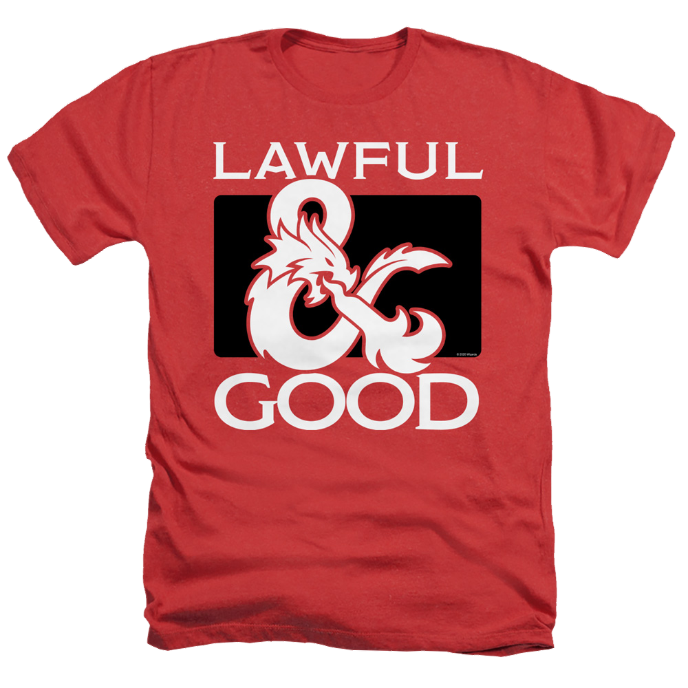 Dungeons & Dragons Lawful Good - Men's Heather T-Shirt Men's Heather T-Shirt Dungeons & Dragons   
