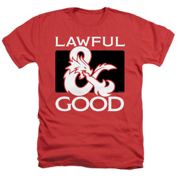 Dungeons & Dragons Lawful Good - Men's Heather T-Shirt Men's Heather T-Shirt Dungeons & Dragons   