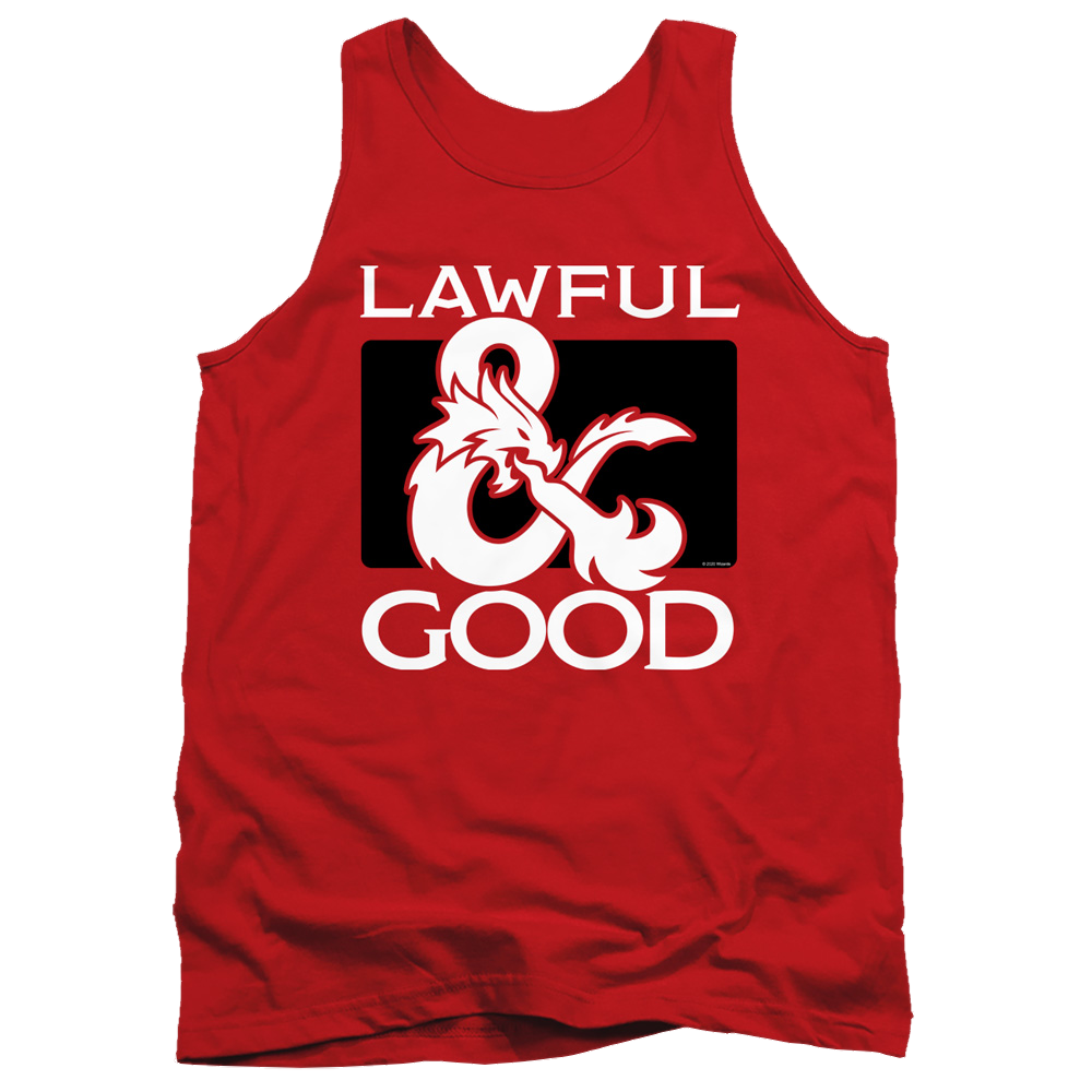 Dungeons & Dragons Lawful Good - Men's Tank Top Men's Tank Dungeons & Dragons   
