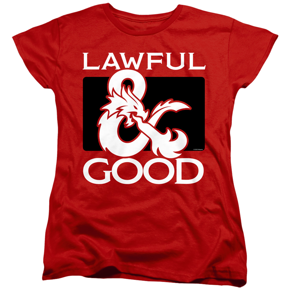 Dungeons & Dragons Lawful Good - Women's T-Shirt Women's T-Shirt Dungeons & Dragons   