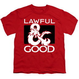 Dungeons & Dragons Lawful Good - Youth T-Shirt Youth T-Shirt (Ages 8-12) Dungeons & Dragons   