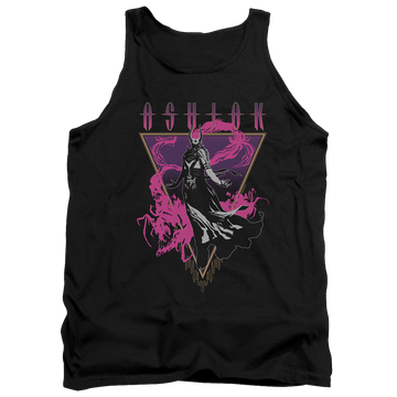 Black men's tank with Magic the Gathering Ashiok graphic