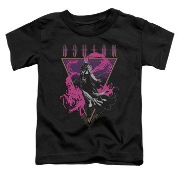 Black toddler t-shirt with Magic the Gathering Ashiok graphic