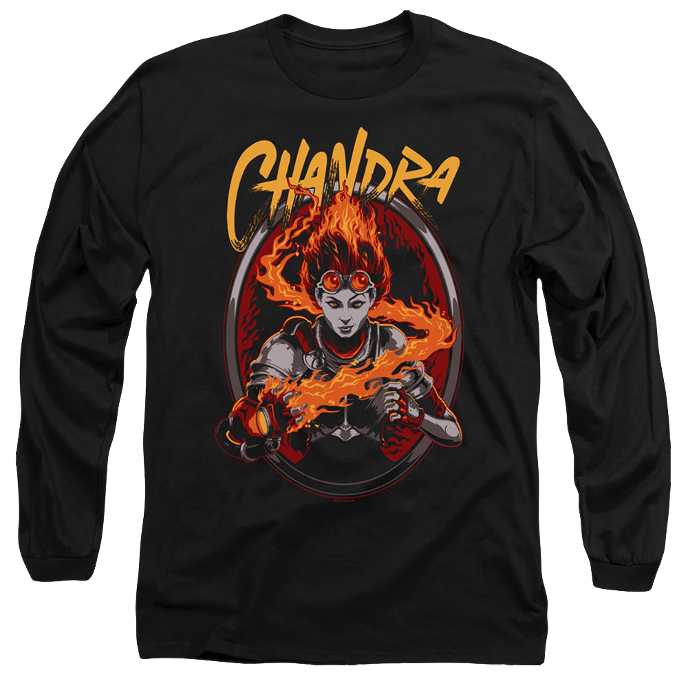 Magic the Gathering Chandra - Men's Long Sleeve T-Shirt Men's Long Sleeve T-Shirt Magic the Gathering   