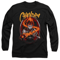 Magic the Gathering Chandra - Men's Long Sleeve T-Shirt Men's Long Sleeve T-Shirt Magic the Gathering   