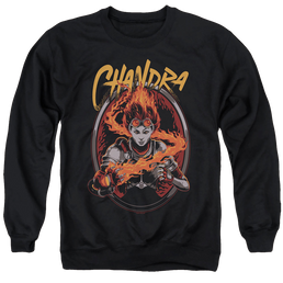 Magic the Gathering Chandra - Men's Crewneck Sweatshirt Men's Crewneck Sweatshirt Magic the Gathering   