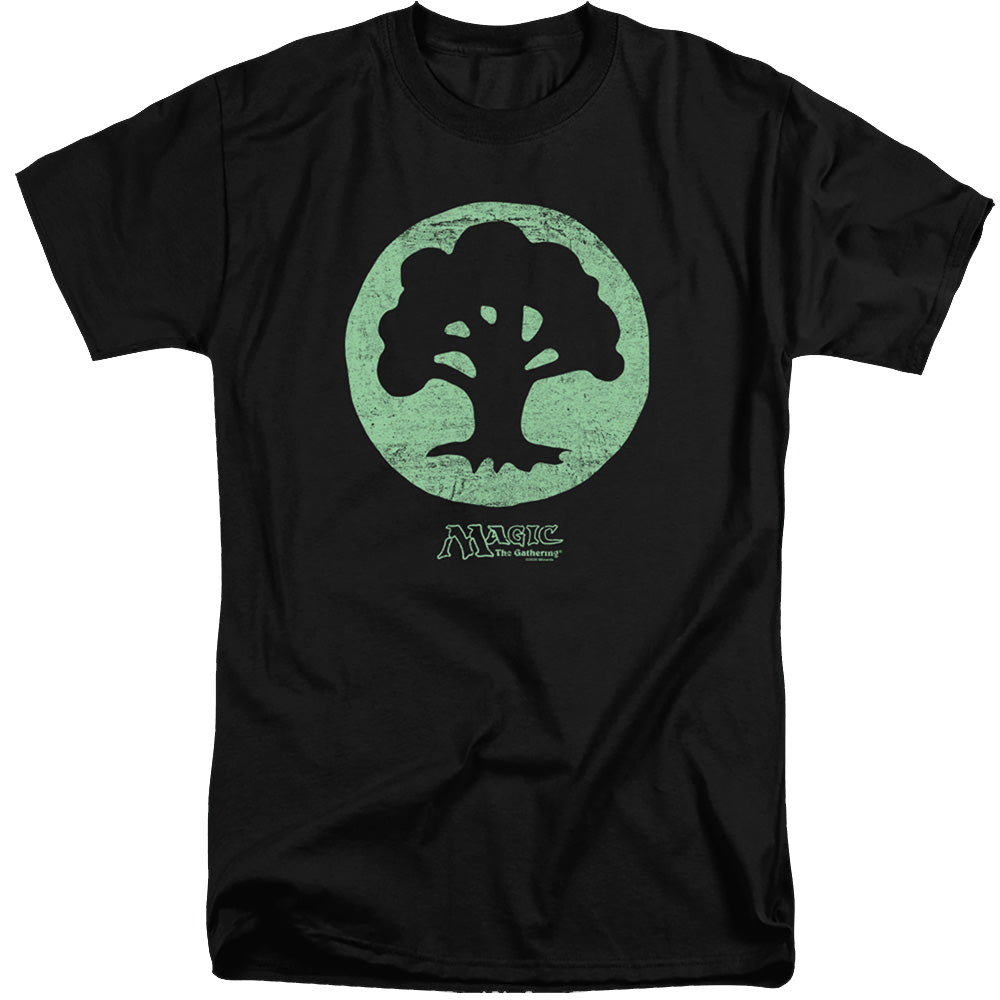 Magic the Gathering Green Symbol - Men's Tall Fit T-Shirt Men's Tall Fit T-Shirt Magic the Gathering   
