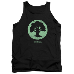 Magic the Gathering Green Symbol - Men's Tank Top Men's Tank Magic the Gathering   
