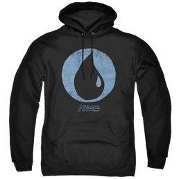 Magic the Gathering Blue Symbol - Pullover Hoodie Pullover Hoodie Magic the Gathering   