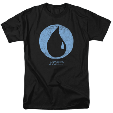 Magic the Gathering Blue Symbol - Men's Regular Fit T-Shirt Men's Regular Fit T-Shirt Magic the Gathering   