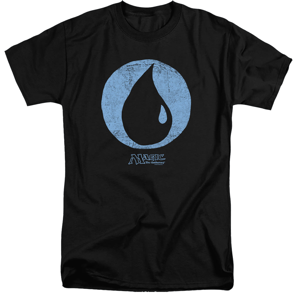 Magic the Gathering Blue Symbol - Men's Tall Fit T-Shirt Men's Tall Fit T-Shirt Magic the Gathering   