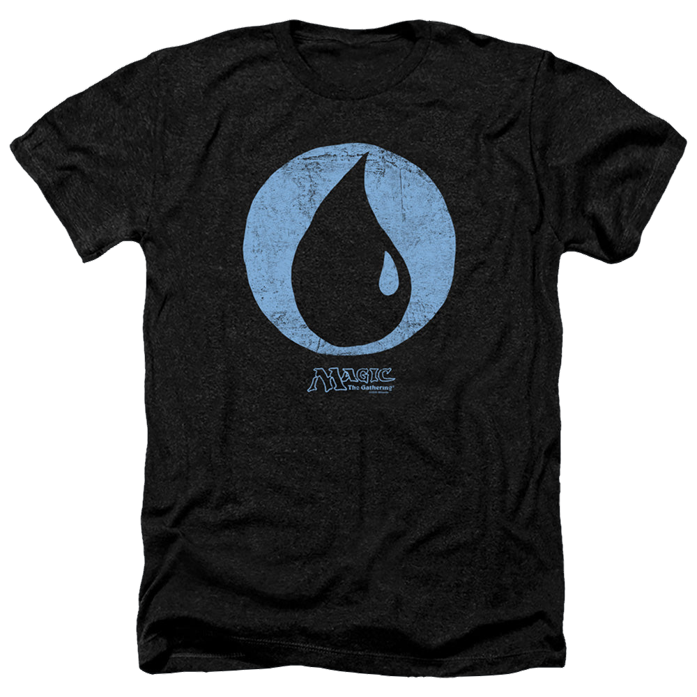 Magic the Gathering Blue Symbol - Men's Heather T-Shirt Men's Heather T-Shirt Magic the Gathering   