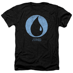 Magic the Gathering Blue Symbol - Men's Heather T-Shirt Men's Heather T-Shirt Magic the Gathering   
