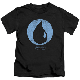 Magic the Gathering Blue Symbol - Kid's T-Shirt Kid's T-Shirt (Ages 4-7) Magic the Gathering   