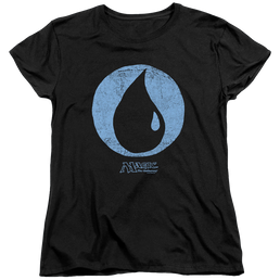 Magic the Gathering Blue Symbol - Women's T-Shirt Women's T-Shirt Magic the Gathering   
