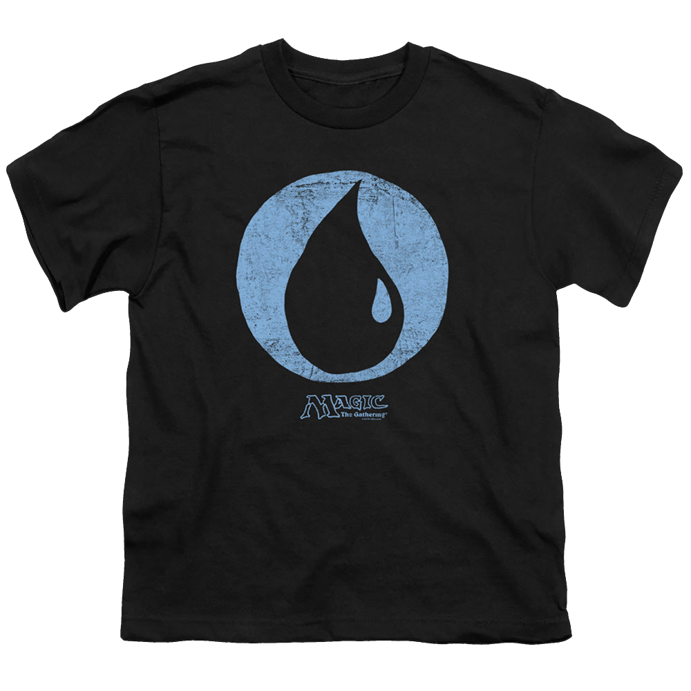 Magic the Gathering Blue Symbol - Youth T-Shirt Youth T-Shirt (Ages 8-12) Magic the Gathering   