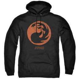 Magic the Gathering Red Symbol - Pullover Hoodie Pullover Hoodie Magic the Gathering   