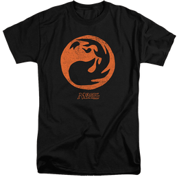 Magic the Gathering Red Symbol - Men's Tall Fit T-Shirt Men's Tall Fit T-Shirt Magic the Gathering   