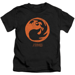 Magic the Gathering Red Symbol - Kid's T-Shirt Kid's T-Shirt (Ages 4-7) Magic the Gathering   
