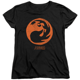 Magic the Gathering Red Symbol - Women's T-Shirt Women's T-Shirt Magic the Gathering   