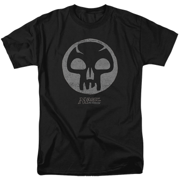 Magic the Gathering Black Symbol - Men's Regular Fit T-Shirt Men's Regular Fit T-Shirt Magic the Gathering   