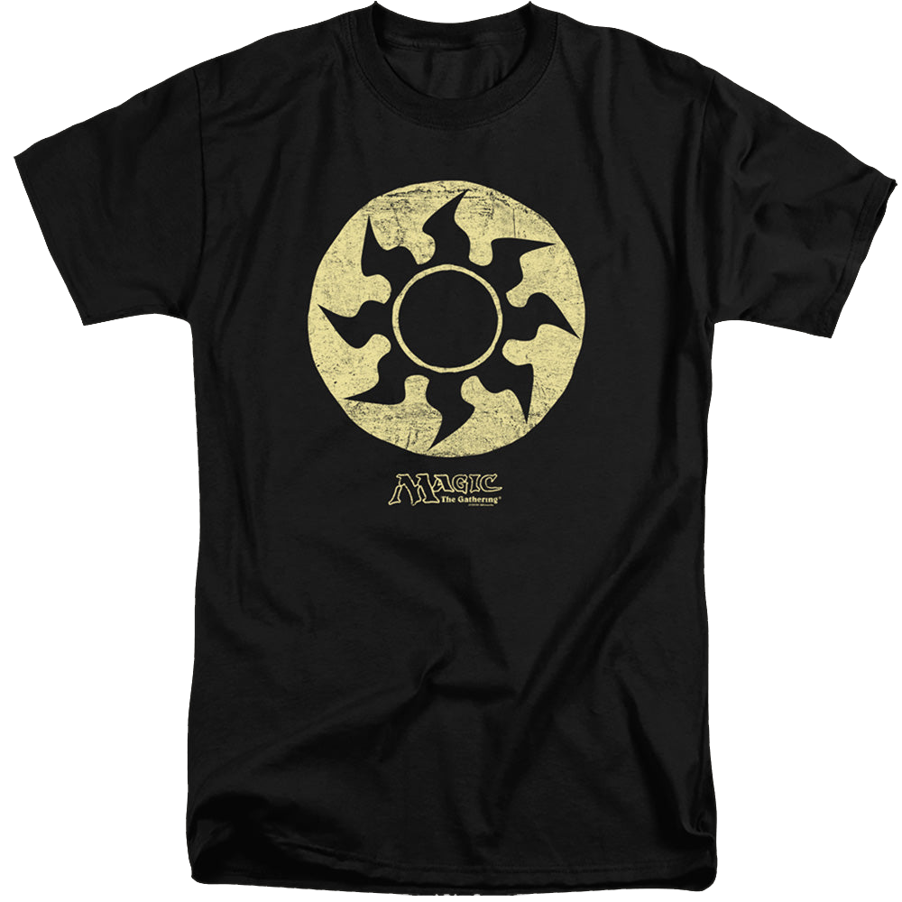 Magic the Gathering White Symbol - Men's Tall Fit T-Shirt Men's Tall Fit T-Shirt Magic the Gathering   