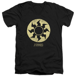 Magic the Gathering White Symbol - Men's V-Neck T-Shirt Men's V-Neck T-Shirt Magic the Gathering   