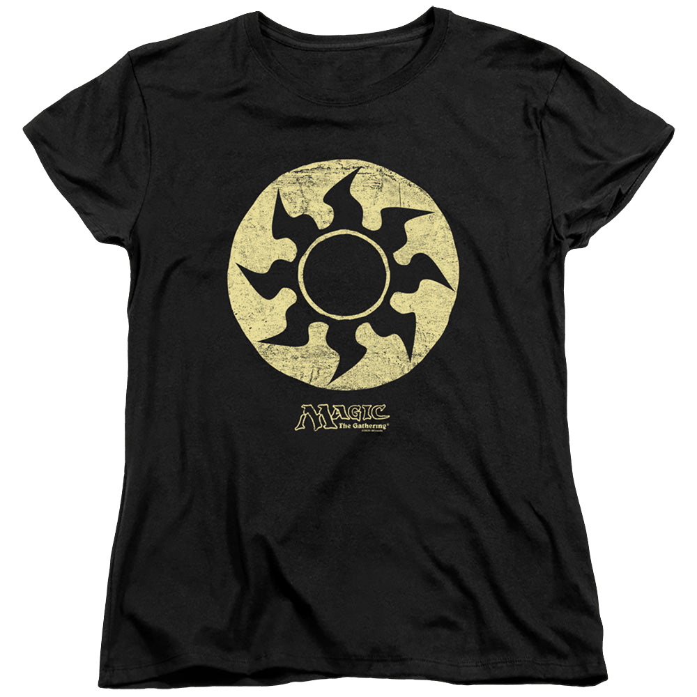 Magic the Gathering White Symbol - Women's T-Shirt Women's T-Shirt Magic the Gathering   