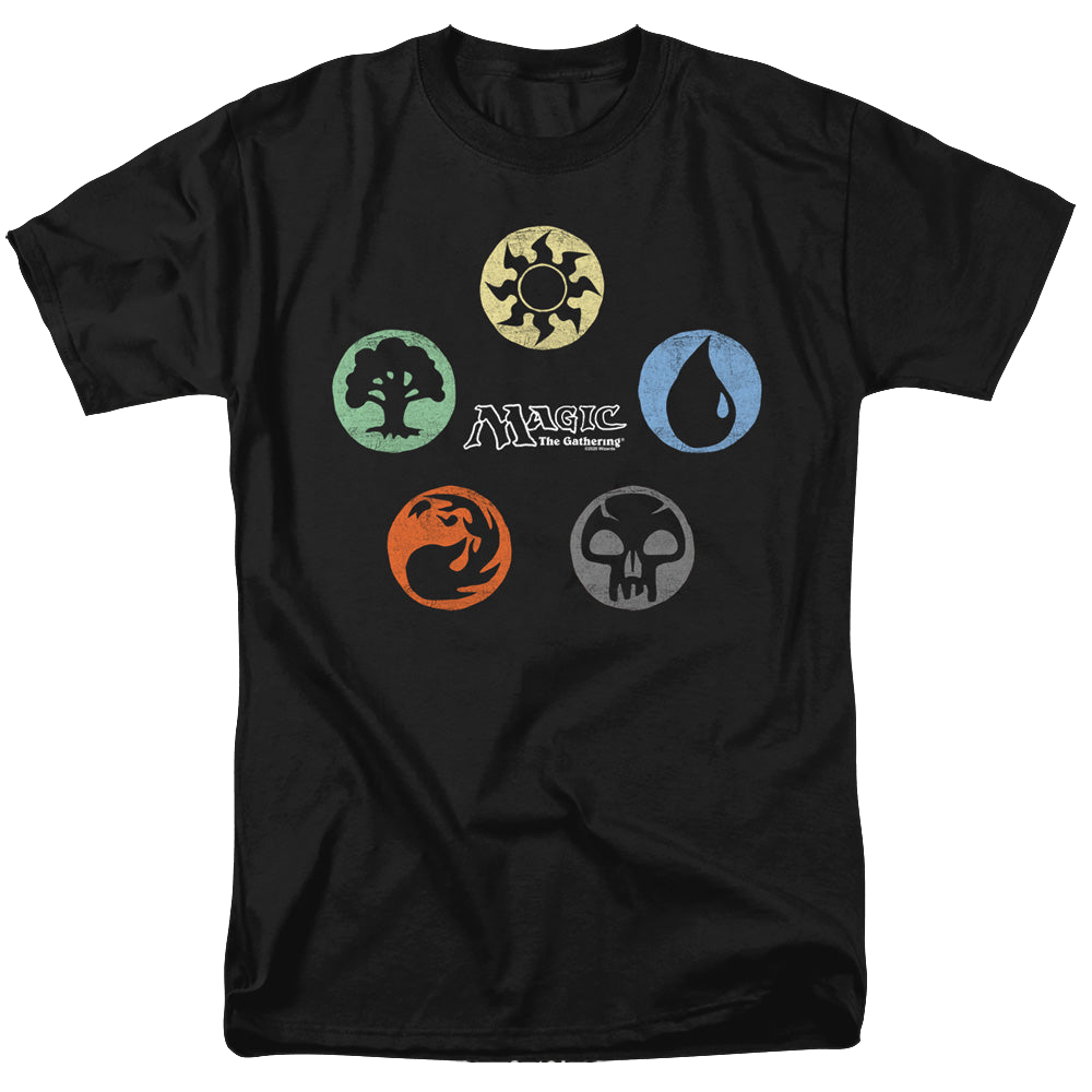 Magic the Gathering 5 Colors - Men's Regular Fit T-Shirt Men's Regular Fit T-Shirt Magic the Gathering   
