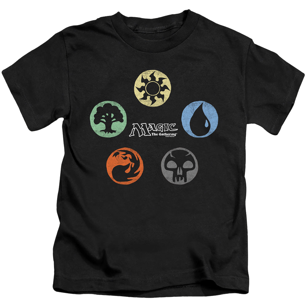 Magic the Gathering 5 Colors - Kid's T-Shirt Kid's T-Shirt (Ages 4-7) Magic the Gathering   