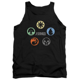 Magic the Gathering 5 Colors - Men's Tank Top Men's Tank Magic the Gathering   