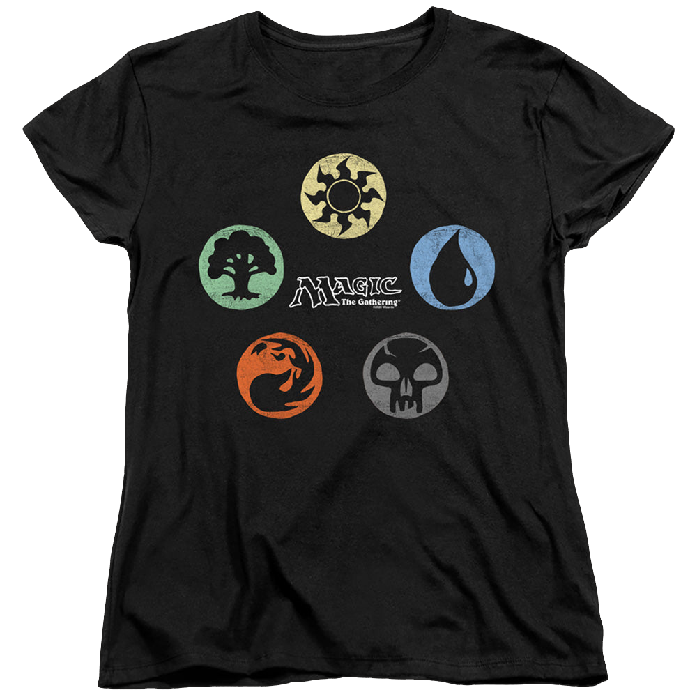 Magic the Gathering 5 Colors - Women's T-Shirt Women's T-Shirt Magic the Gathering   