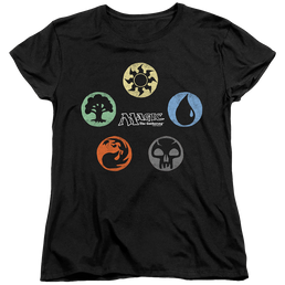 Magic the Gathering 5 Colors - Women's T-Shirt Women's T-Shirt Magic the Gathering   